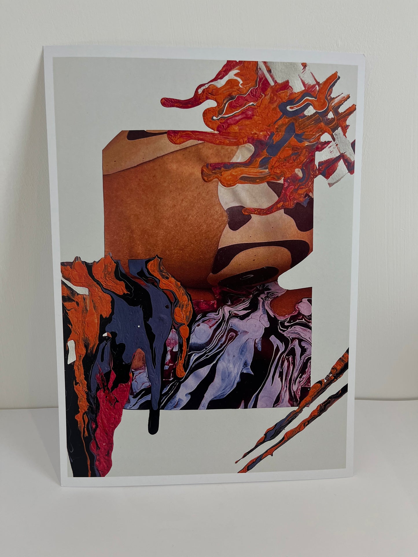 A4 Print Spilled in Colour