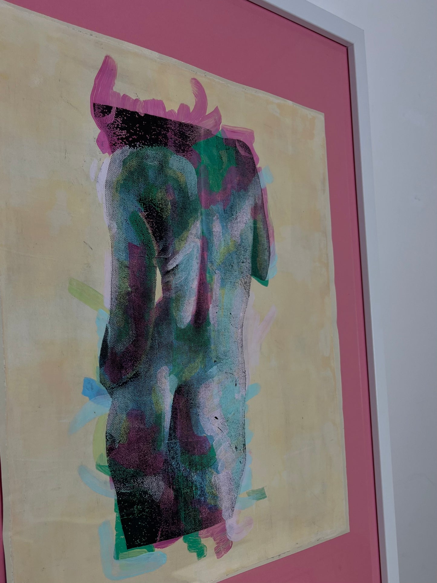 Torso Study, Original Framed Art