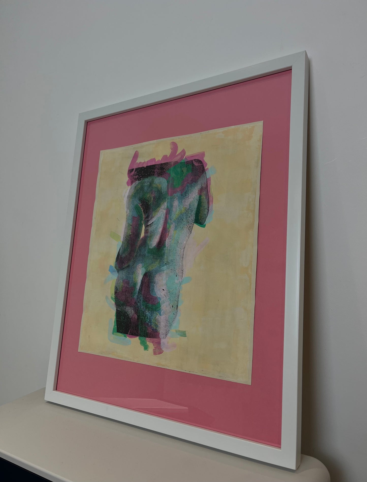 Torso Study, Original Framed Art