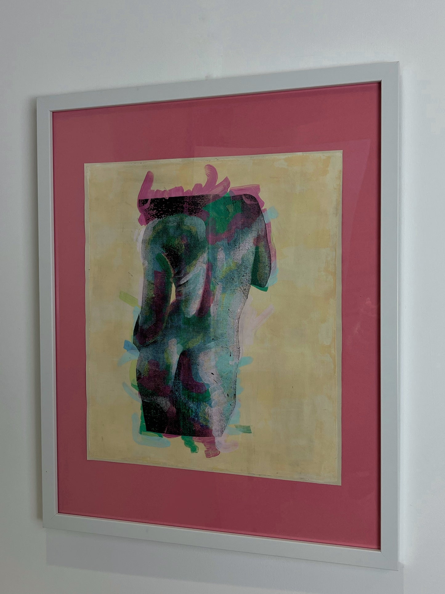 Torso Study, Original Framed Art