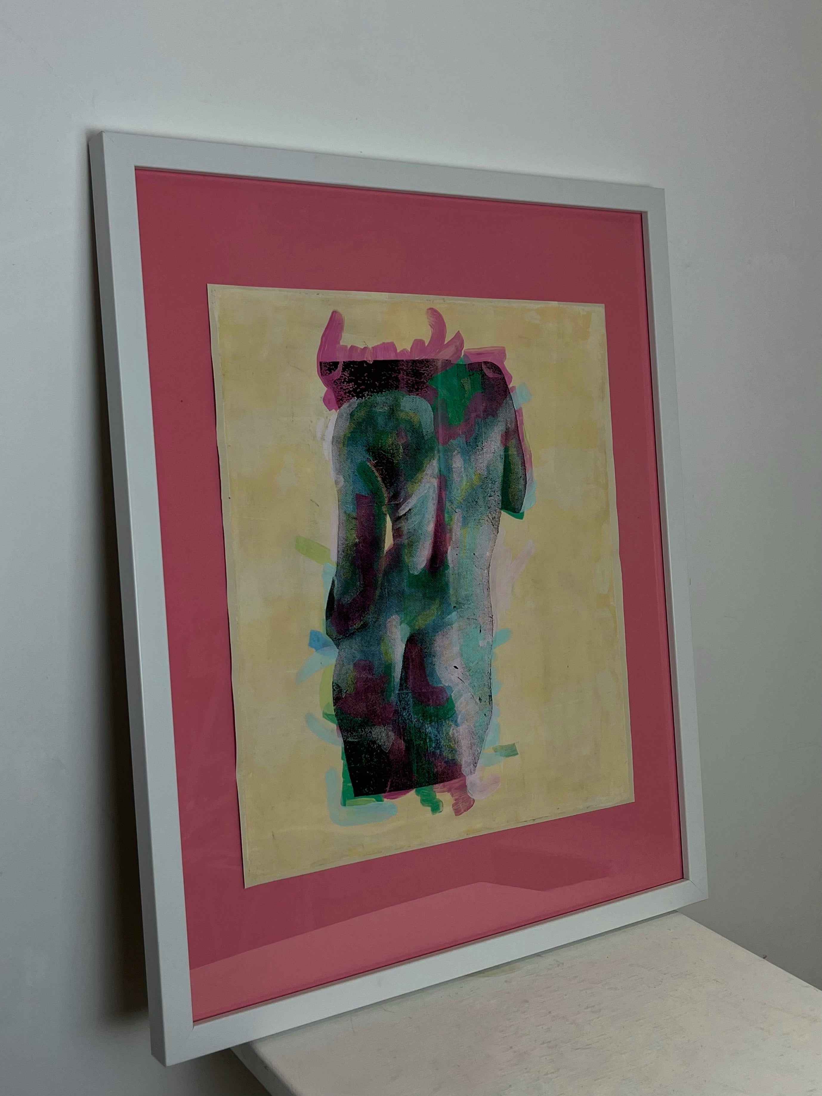 Torso Study, Original Framed Art