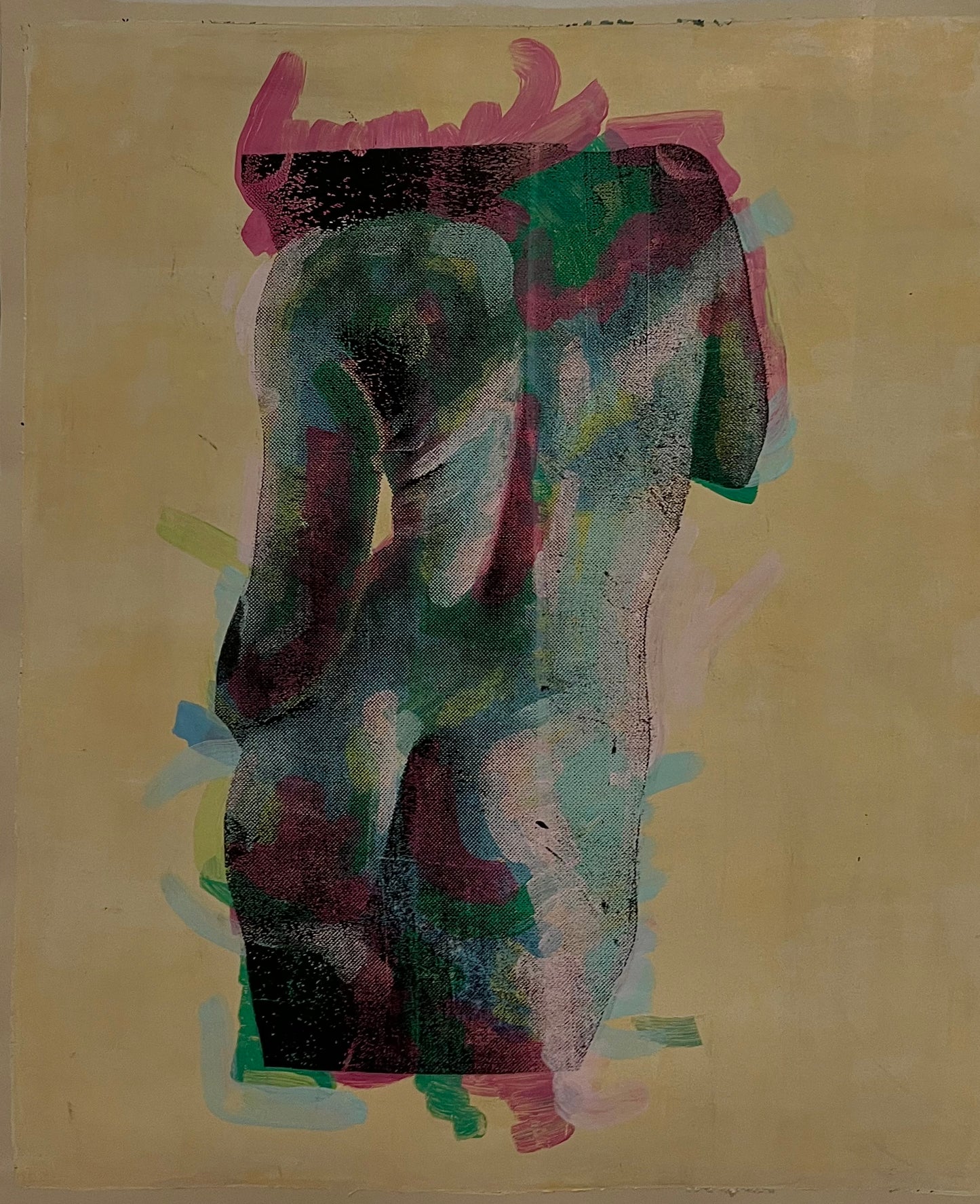 Torso Study, Original Framed Art