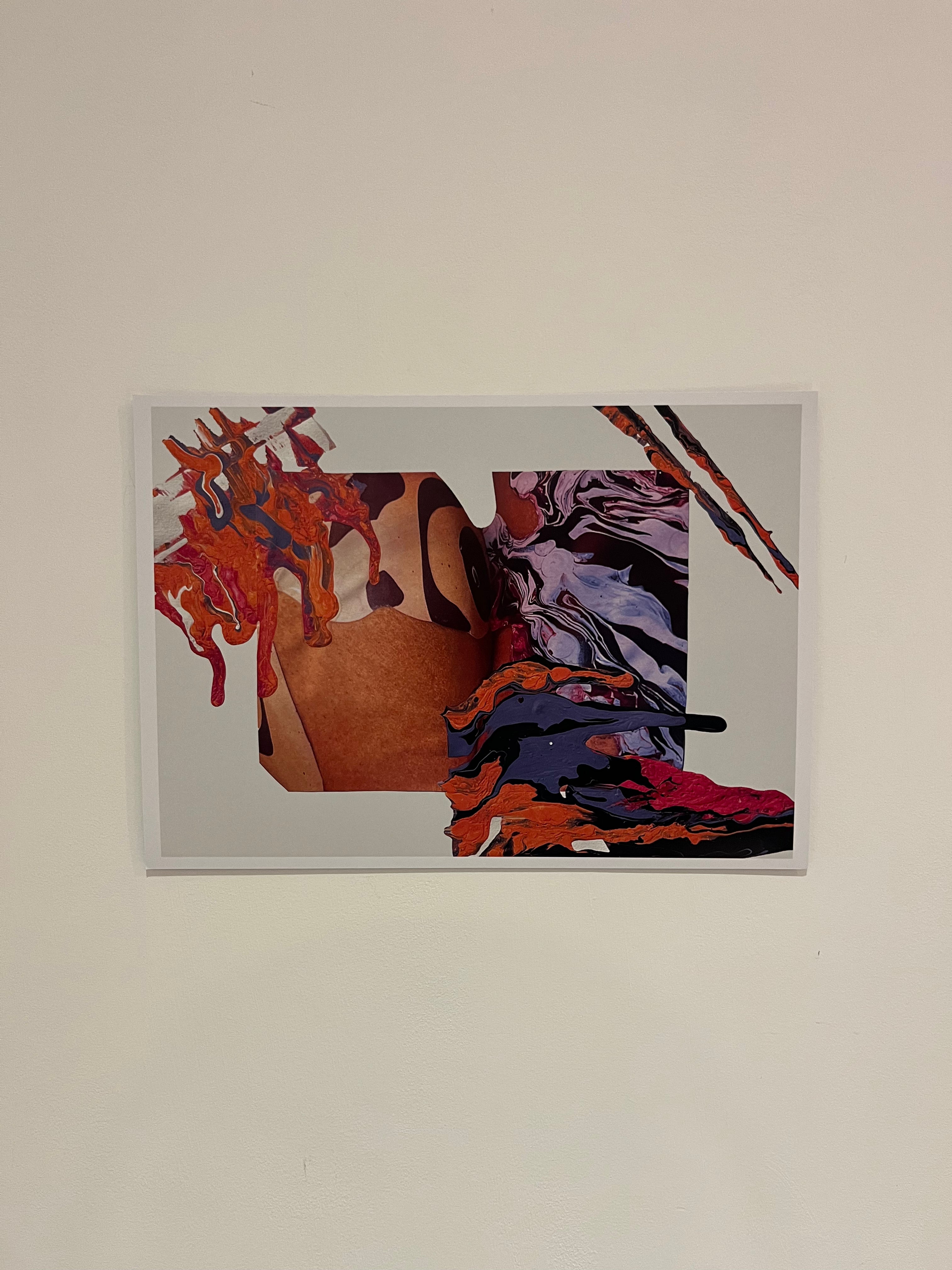 A4 Print Spilled in Colour