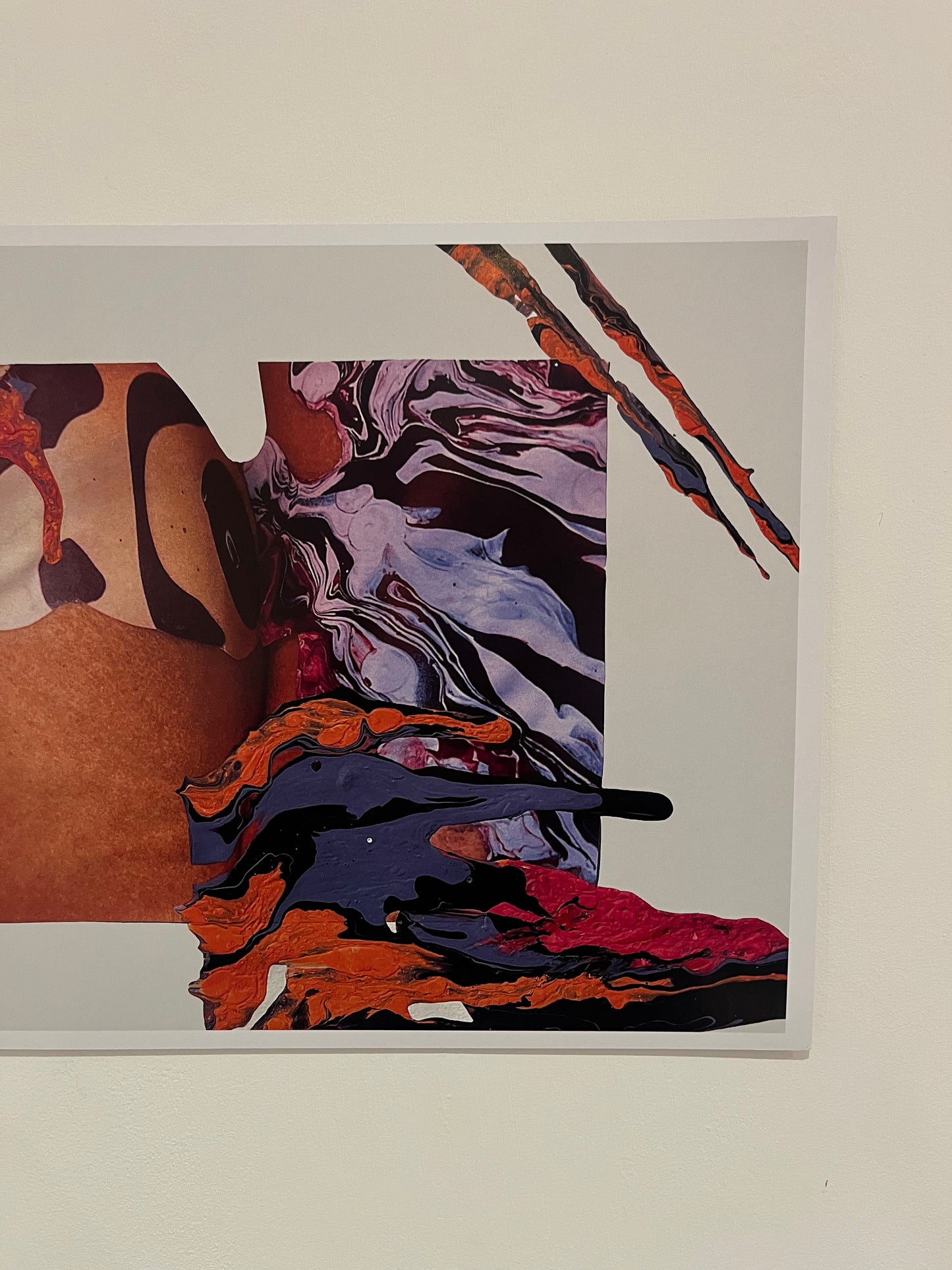 A4 Print Spilled in Colour