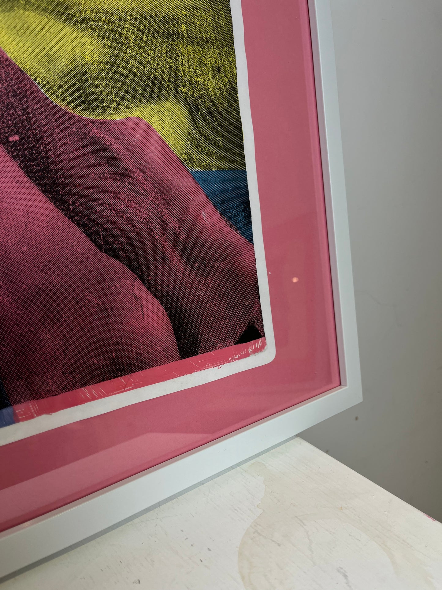 Body Collage, Original Framed Art