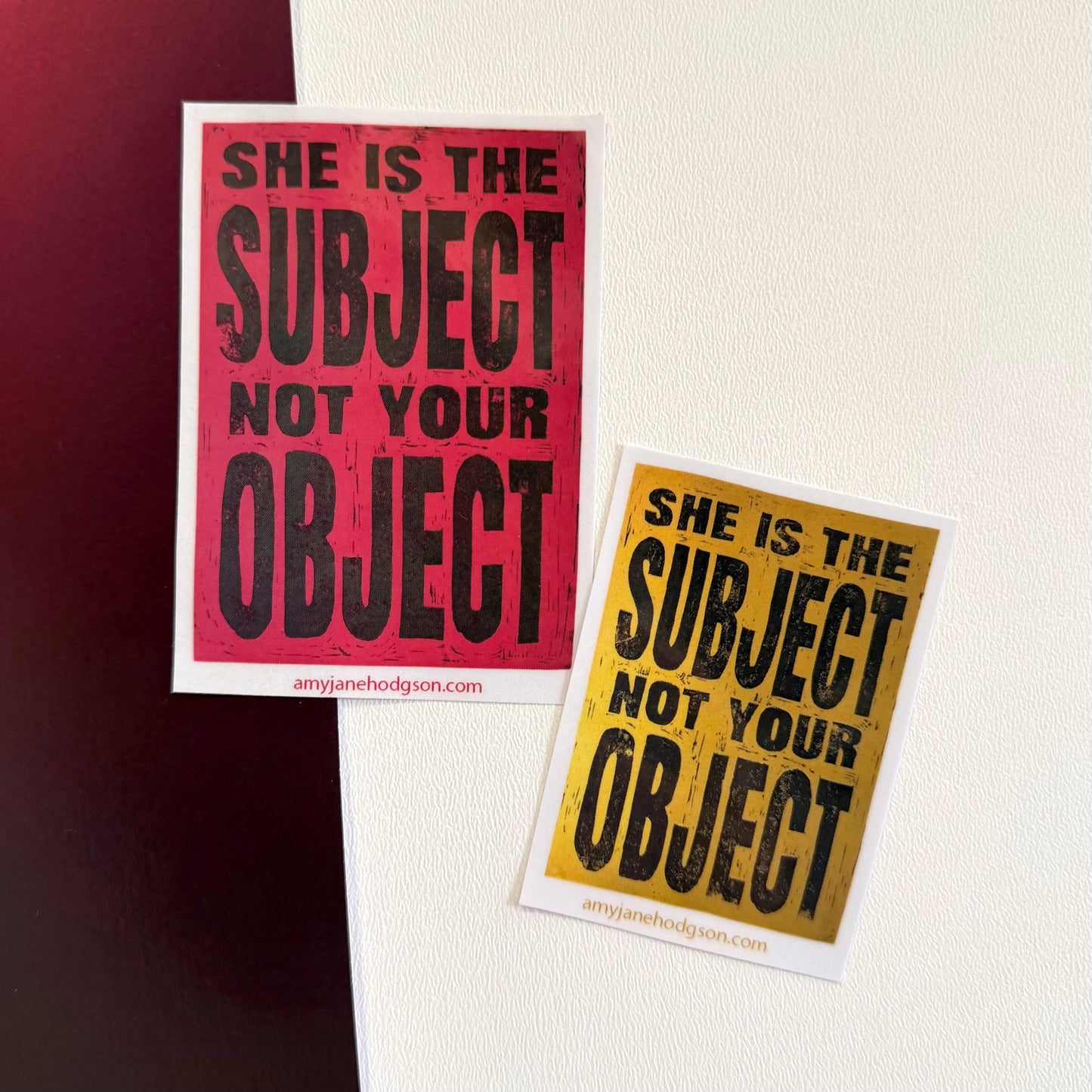 Pack of Ten Stickers